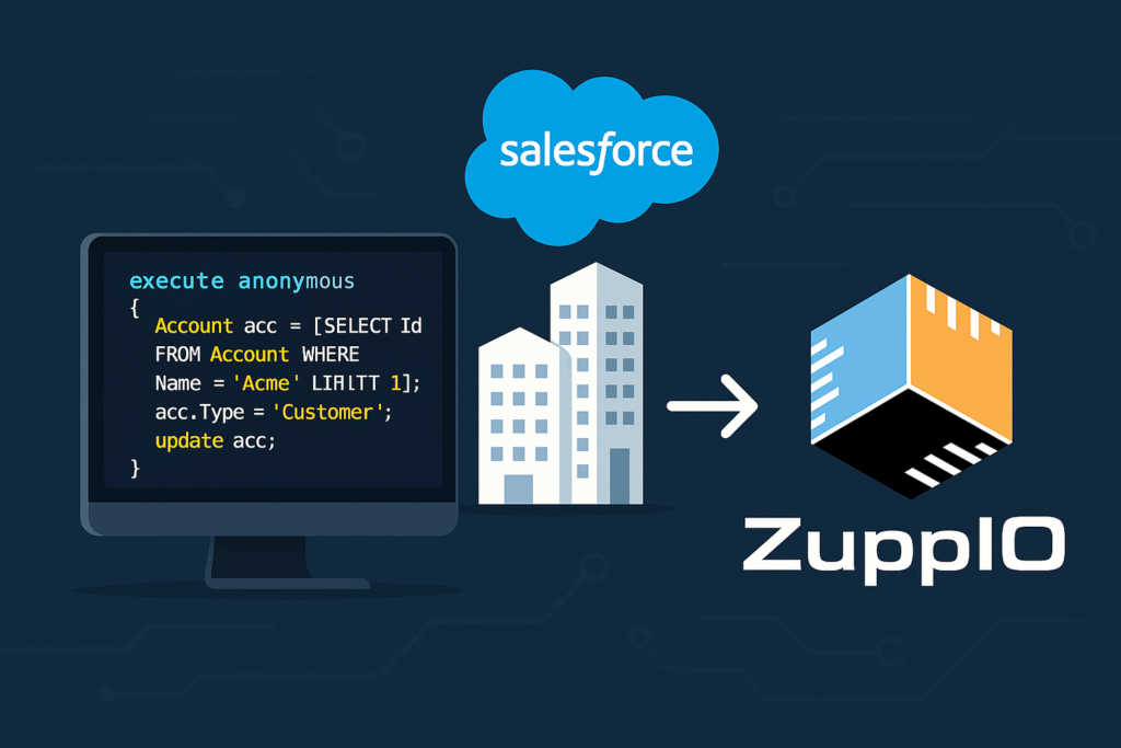 ZuppIO Anonymous Apex: multi-org execution made simple