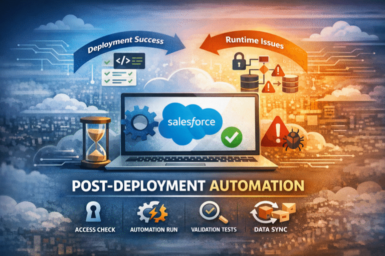 Post Deployment Debugging Salesforce Post Deployment Automation After Release Explained